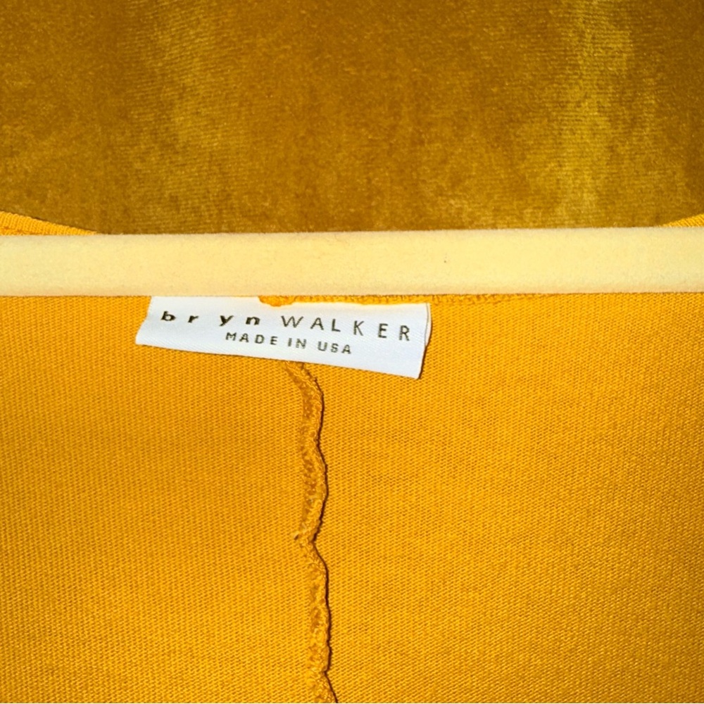 Bryn Walker Golden Yellow Dress - Picture 2 of 4